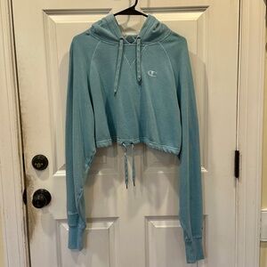 Champion Women's Cropped Pullover Hoodie - Size S